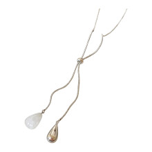 Collier Long réglable à la mode, pendentif en forme de larme,-81