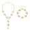 Trendy Sunflower Necklace with Adjustable Chain-Bracelet 2