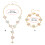Trendy Sunflower Necklace with Adjustable Chain-Bracelet 4