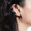 Elegant Gothic Clip On Earrings Lightweight And-silver 3