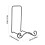 Multifunctional Iron Tea Brick Support Display Stand With Modern 3