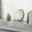 Multifunctional Iron Tea Brick Support Display Stand With Modern 5