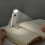 Eye Caring LED Reading Clip Light with Adjustable-Pink rab bit 2