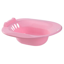 Postpartum Sitz Bath for Toilet Seat with Comfort Contoured Rim, Hygienic Easy Clean Basin for Hemorrhoids Relief