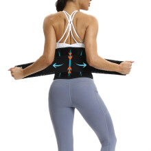 Lower Back Support Belt with Adjustable Lumbar Decompression, Breathable Brace for Sciatica Pain Relief (Small)