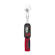 (Total length 34cm) Digital Torque Wrench LED and Buzzer Notification Compact 4 Unit Switching Lightweight for Professional