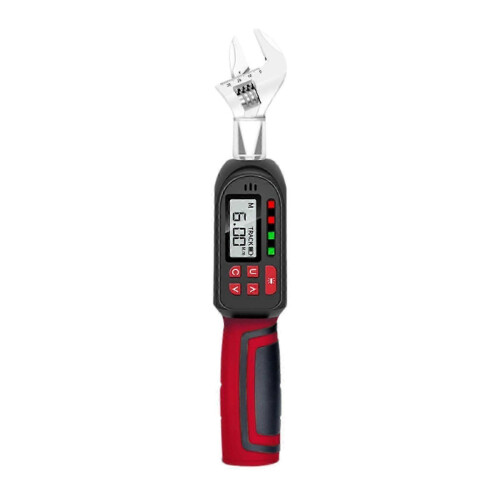 (Total length 30cm) Digital Torque Wrench LED and Buzzer Notification Compact 4 Unit Switching Lightweight for Professional