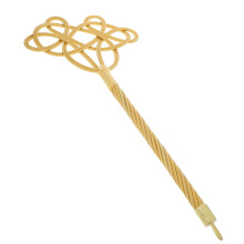 Long Handle Carpet Beater for Rugs Quilts and Jackets, Lightweight PP Dusting Tool for Gentle Cleaning