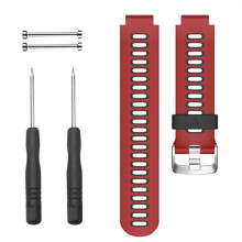 22mm Silicone Quick Release Replacement Watch Band Strap for Garmin Forerunner 220 230 235 620 630 735XT