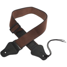 Adjustable Guitar Strap Green for Electric and Acoustic Guitars Vintage Style Comfortable Fit