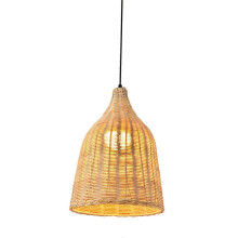 (30x40cm) Bohemian Style Rattan Woven Ceiling Lamp Pendant Light Chandelier Lighting