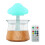 (Grain Green) Rain Cloud Humidifier Water Drip Colors Night Light Mushroom Lamp Diffuser 4