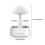 (White) Rain Cloud Humidifier Water Drip Colors Night Light Mushroom Lamp Diffuser 5