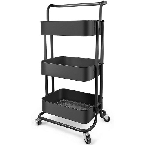 3 Tier Storage Rolling Cart