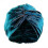 (Peacock Blue) Double Layer Mulberry Silk Sleeping Cap Night Silk Sleep Cap For Women 1