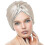 (Complexion) Double Layer Mulberry Silk Sleeping Cap Night Silk Sleep Cap For Women 1