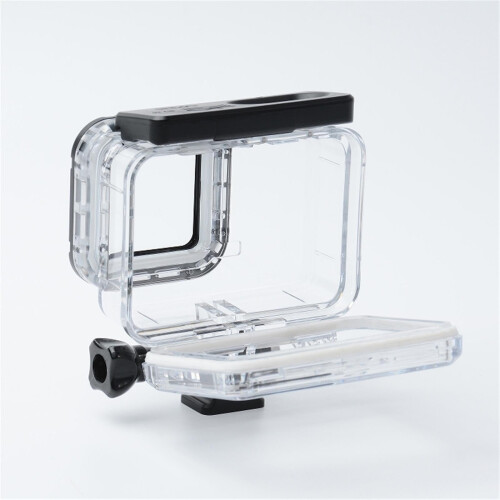 Waterproof Case 60m Depth Action Camera Protective Housing Clear Durable Shell for Insta360 One RS 2