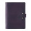 (Purple) Loose Leaf A5 Notepad Multicolor Loose Leaf 6 Ring Binder Business Gift for Men 1