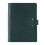(Dark green) Loose Leaf A5 Notepad Multicolor Loose Leaf 6 Ring Binder Business Gift for Men 1