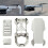 (Box) For Mavic Mini 2 Drone for Shell Repair Parts Top for Shell Middle Frame Bottom 2