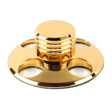 Record Weight Turntable Stabilizer for Vinyl, Metal Disc Clamp Improves Sound Clarity and Noise Reduction