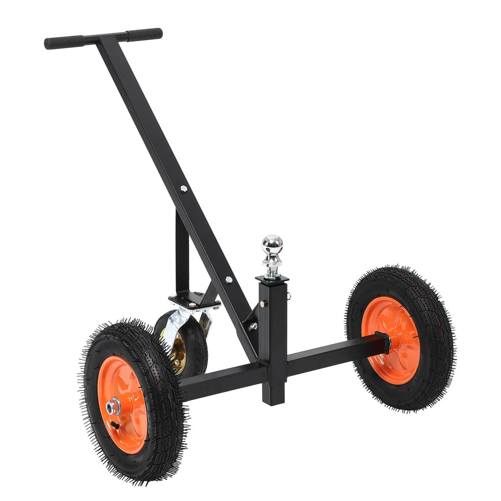 Adjustable Trailer Dolly 800 Lbs Capacity, Heavy Duty Trailer Mover With 14 Inch Wheels For Boat And Utility Trailers 9073542124375