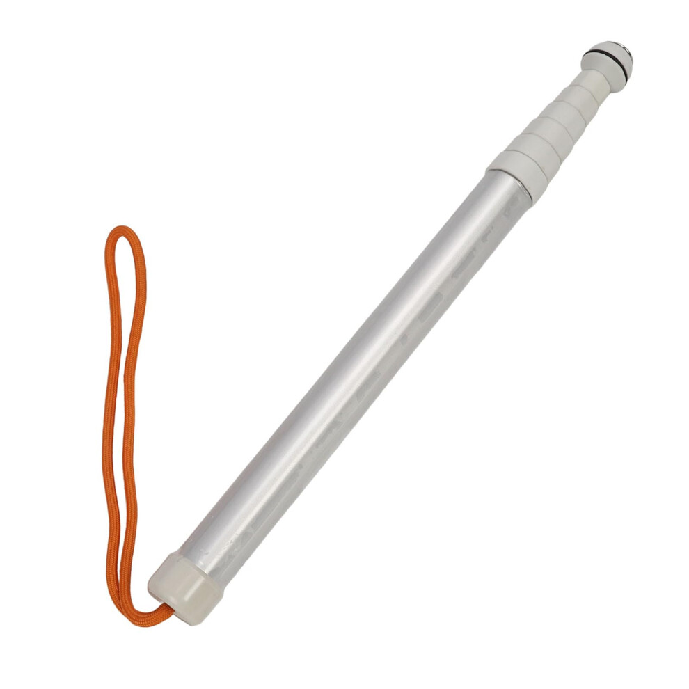 Reflective Folding Blind Cane Telescopic Walking Stick for Visually Impaired, Shockproof Lightweight Design with Storage Bag