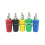 5pcs Pure Copper 4mm Banana Plug Connector Speaker Binding Post Panel Mount Audio Terminal Black 1