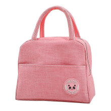 (Pink) Insulated Lunch Boxes Cold Portable Convenient Bag Cooler For Women