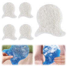 5 Pack White Reusable Pet Hair Remover Balls for Washing Machine and Laundry Lint Catching