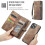 (For iPhone 16 Pro, Brown) CaseMe 008 Detachable Multifunctional Leather Phone Case 2