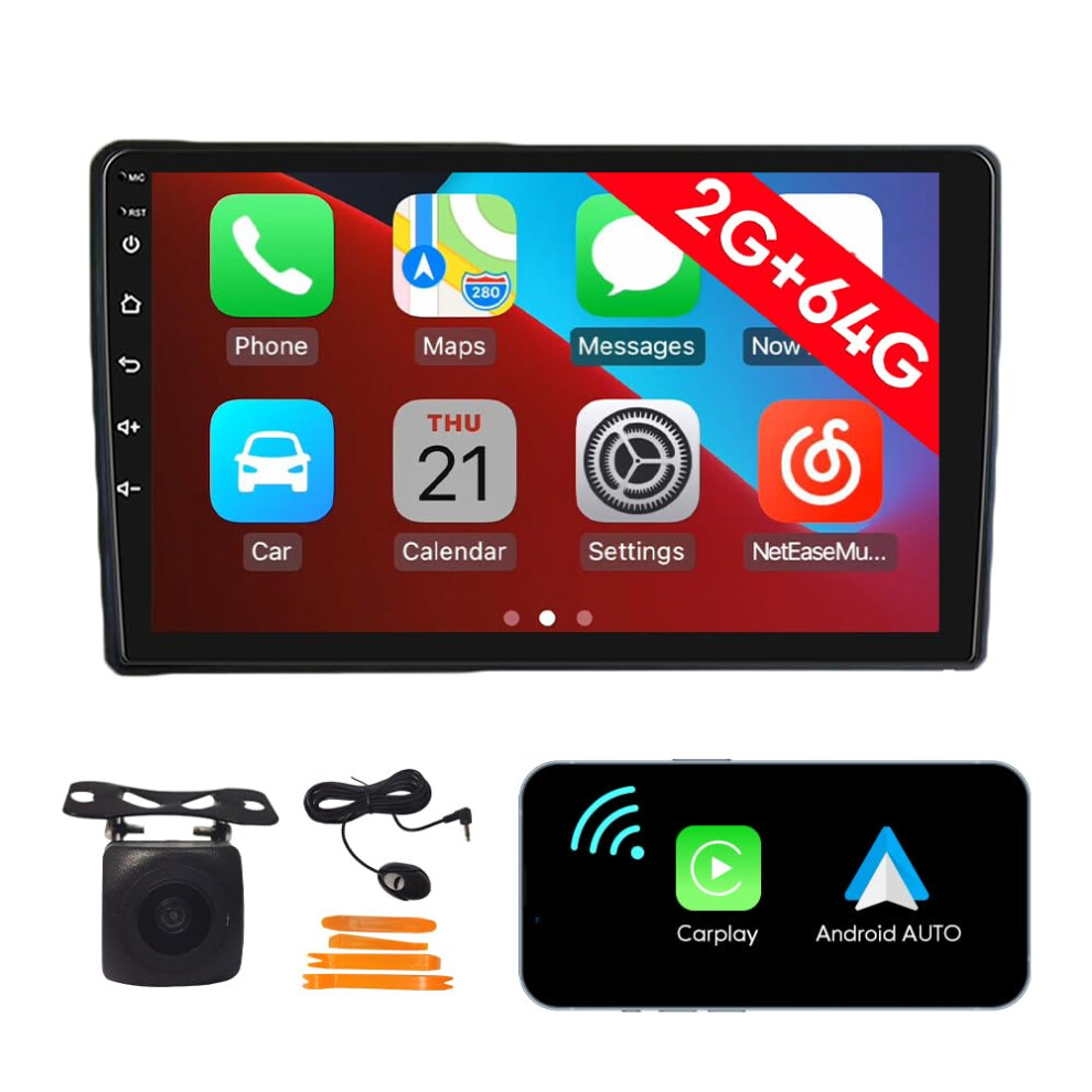 Android Car Stereo 9 Inch Touchscreen With Carplay Android Auto Gps Wifi For Ford Focus 2005Â2008 Transit 2009Â2016 9073542124702