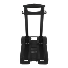 Folding Hand Truck 2 in 1 Foldable Dolly Cart 77lbs Load, Adjustable Handle, Low Noise Wheels for Moving