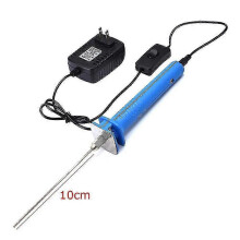 (10cm US Plug, Blue) Foam Cutter Pen 15W 110V-240V Electric Foam Polystyrene Cutting Machine Portable Styrofoam Cutter DIY Cutting Tools
