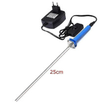 (25cm EU Plug, Blue) Foam Cutter Pen 15W 110V-240V Electric Foam Polystyrene Cutting Machine Portable Styrofoam Cutter DIY Cutting Tools