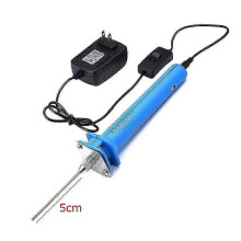 (5cm US Plug, Blue) Foam Cutter Pen 15W 110V-240V Electric Foam Polystyrene Cutting Machine Portable Styrofoam Cutter DIY Cutting Tools