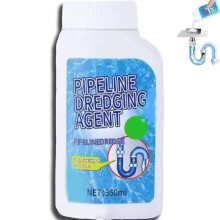 Drain Cleaner Powerful Pipe Dredging Agent for Kitchen and Toilet, Fast Clog Removal, 1pc