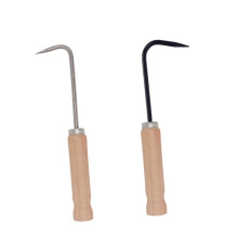 2Pcs Stainless Steel Weeding Tool Set, Root Removal Tool for Lawn Garden, Rustproof and Ergonomic