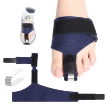 Hammer Toe Corrector and Toe Straightener with Durable Aluminum Splint, Adjustable Neoprene Brace for Women and Men