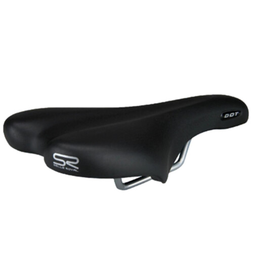 MTB-Sattel gepolstert Schwarz 2