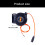 High Pressure Automatic Retractable Miniature Air Hose Reel 3