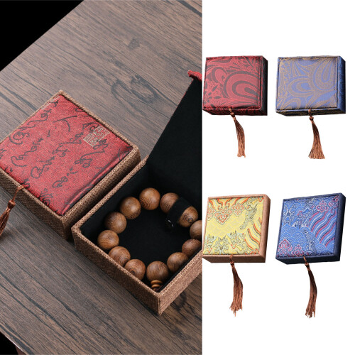Linen Compact Travel Bead Organizers Random Handmade Designs-5 2