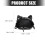 Itabag Umhängetasche Handtasche Cosplay Stachel Pin Display 3