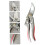 Pruning Shears with Sharp Stainless Blades, Ergonomic NonSlip Grip for Thick Branches Trimming 3