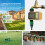 Smart Water Timer with Rain Sensor, Solar Powered Garden Hose Timer with Type C Charging for Courtyards 4