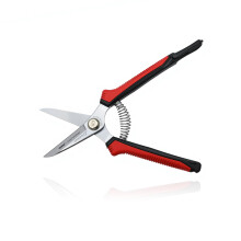 Japanese SK5 Steel Pruning Shears 7.5' Ergonomic Lightweight Garden Scissors with Chrome Plated Sharp Blades