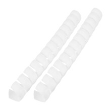 2pcs Plastic Spiral Tree Guard Sleeves for Bark Protection from Squirrels and Rodents