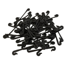 50pcs SelfLocking Plant Tie Buckles for Hanging Wire and Garden Vines, Secure Hold Plant Support Set