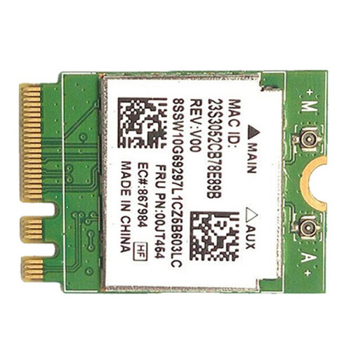 2X RTL8821AE Dual Frequency Network Card M.2 NGFF 2230 Wireless Network Card WIFI Module Network Card Adapter 2
