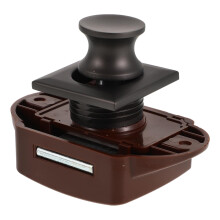 RV Cabinet Push Button Latch Keyless Lock for Yacht and Cabinets Secure Travel Easy DIY Installation